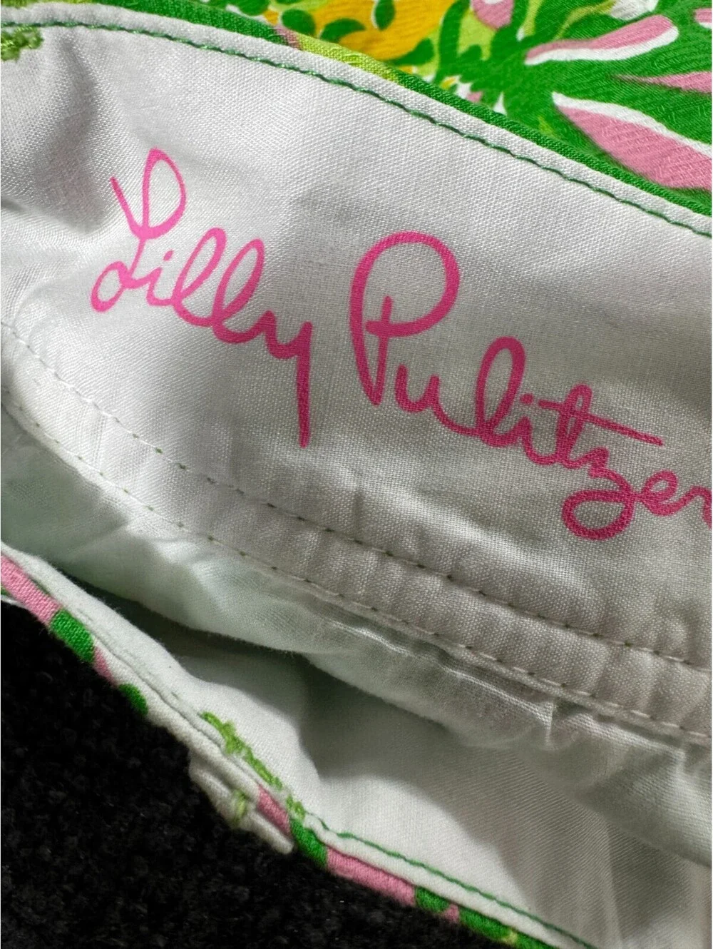 Lilly Pulitzer The Callahan Shorts Women's Size 000  Green White Short